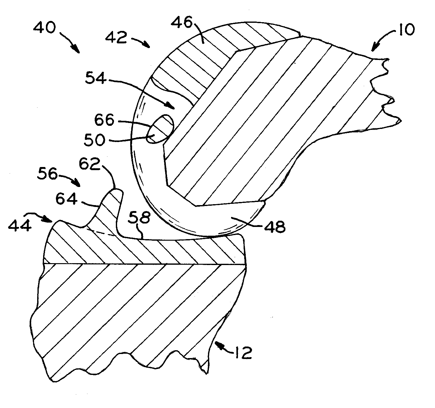 Anterior cruciate ligament substituting knee implants