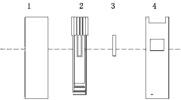 Laser manufacturing method of multi-electrode blood glucose test strip