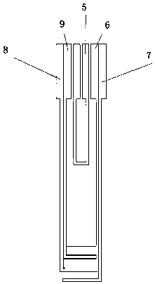 Laser manufacturing method of multi-electrode blood glucose test strip