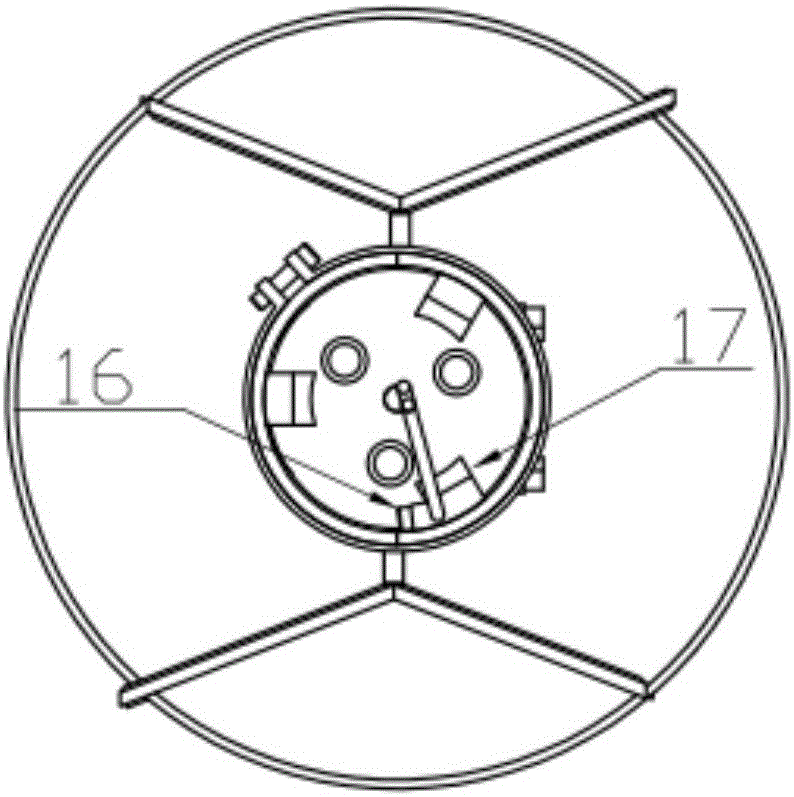 Anchor fluke device and installation tool as well as installation and fixing method for deep hole installation