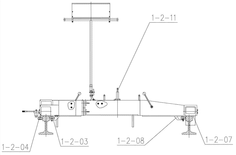 Method for detecting geometrical morphology of railway track