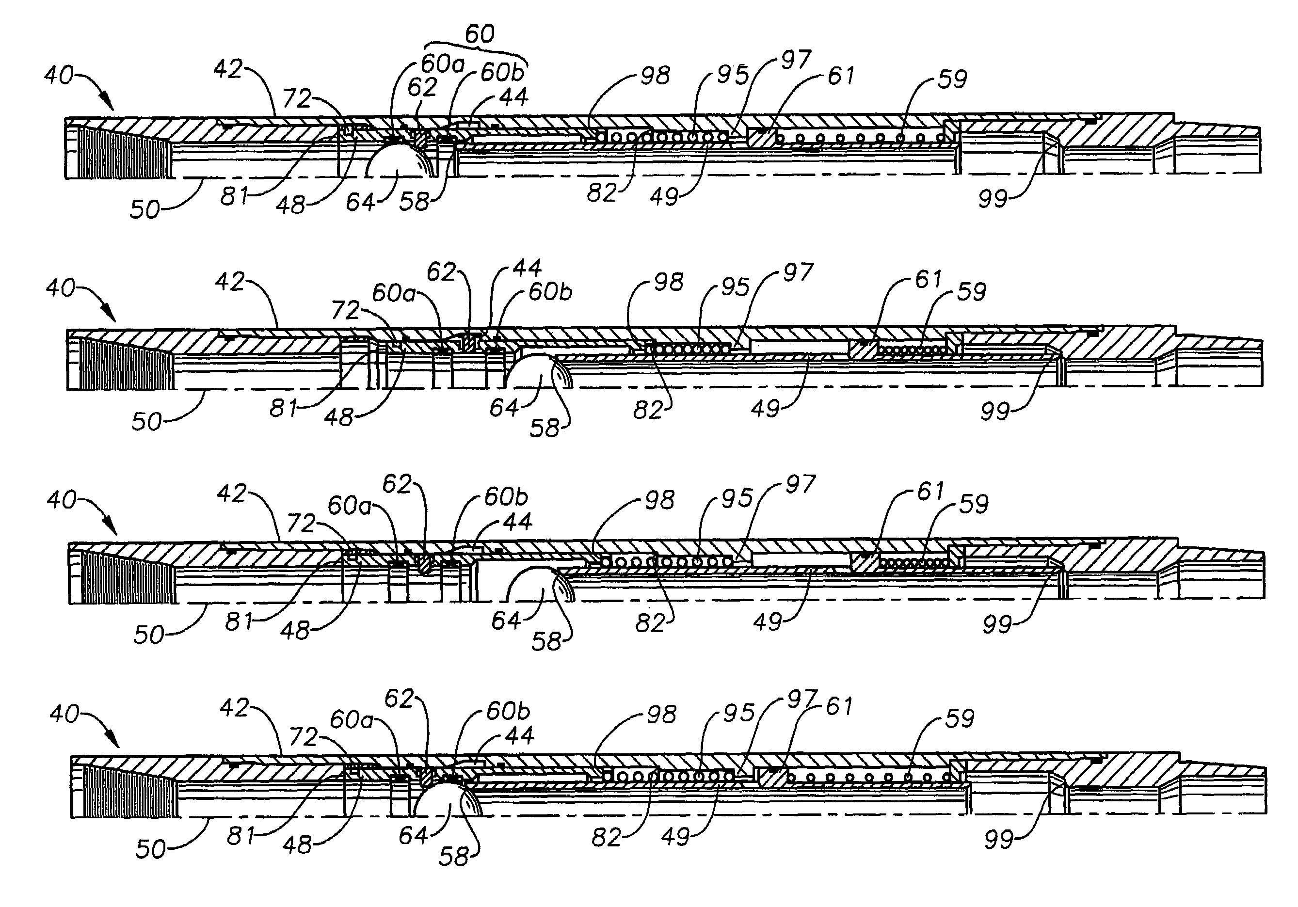 Bi-directional ball seat system and method