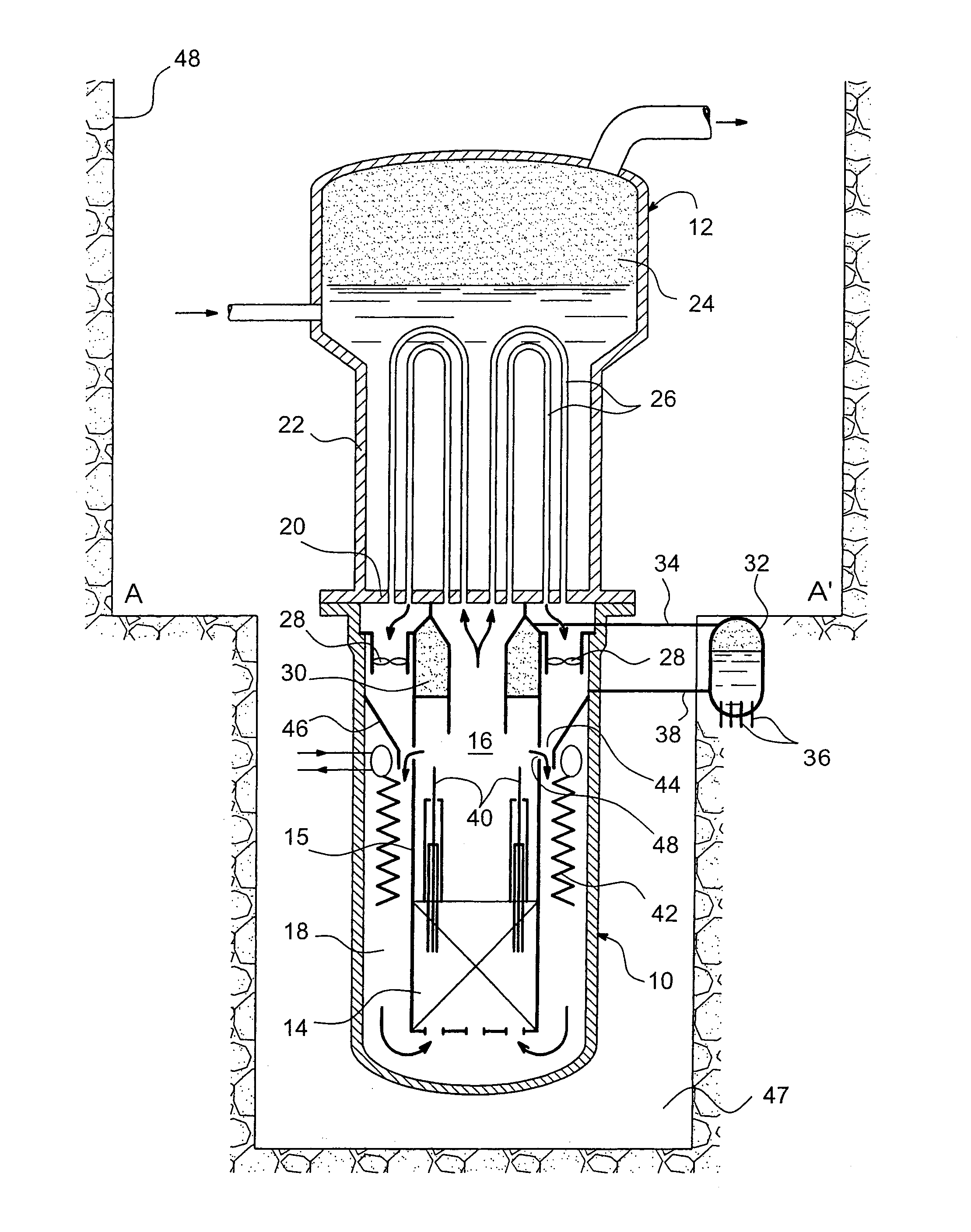 Compact pressurized water nuclear reactor