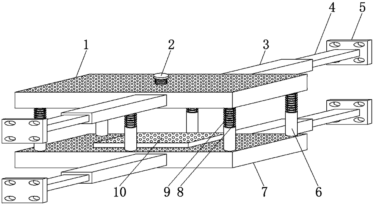 Anti-shock protection device for compute hard disk