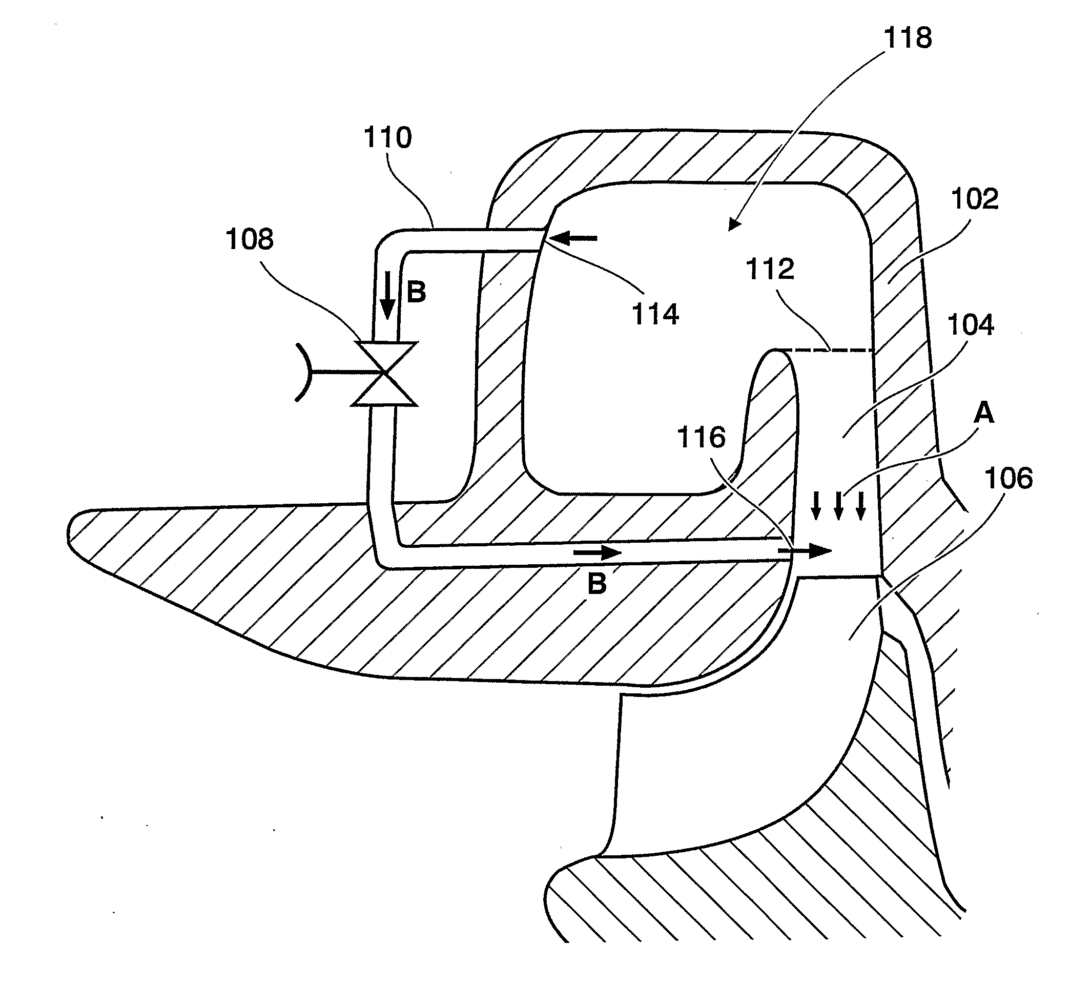 Method and apparatus for controlling turbine efficiency