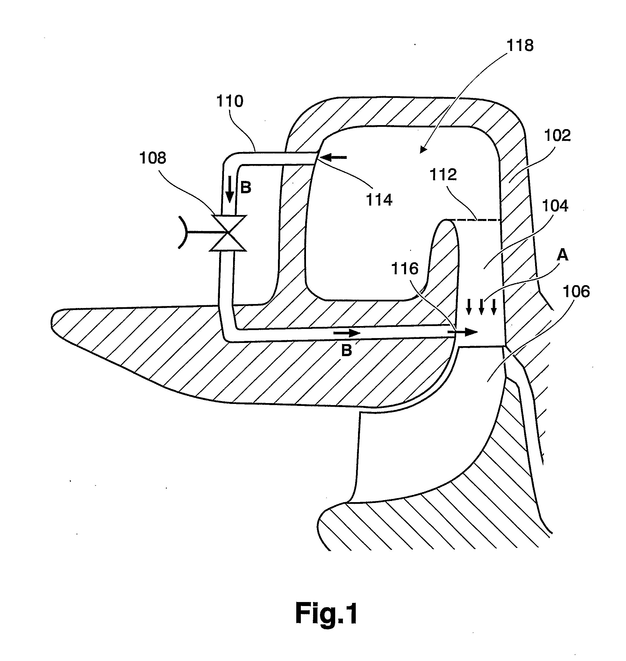 Method and apparatus for controlling turbine efficiency