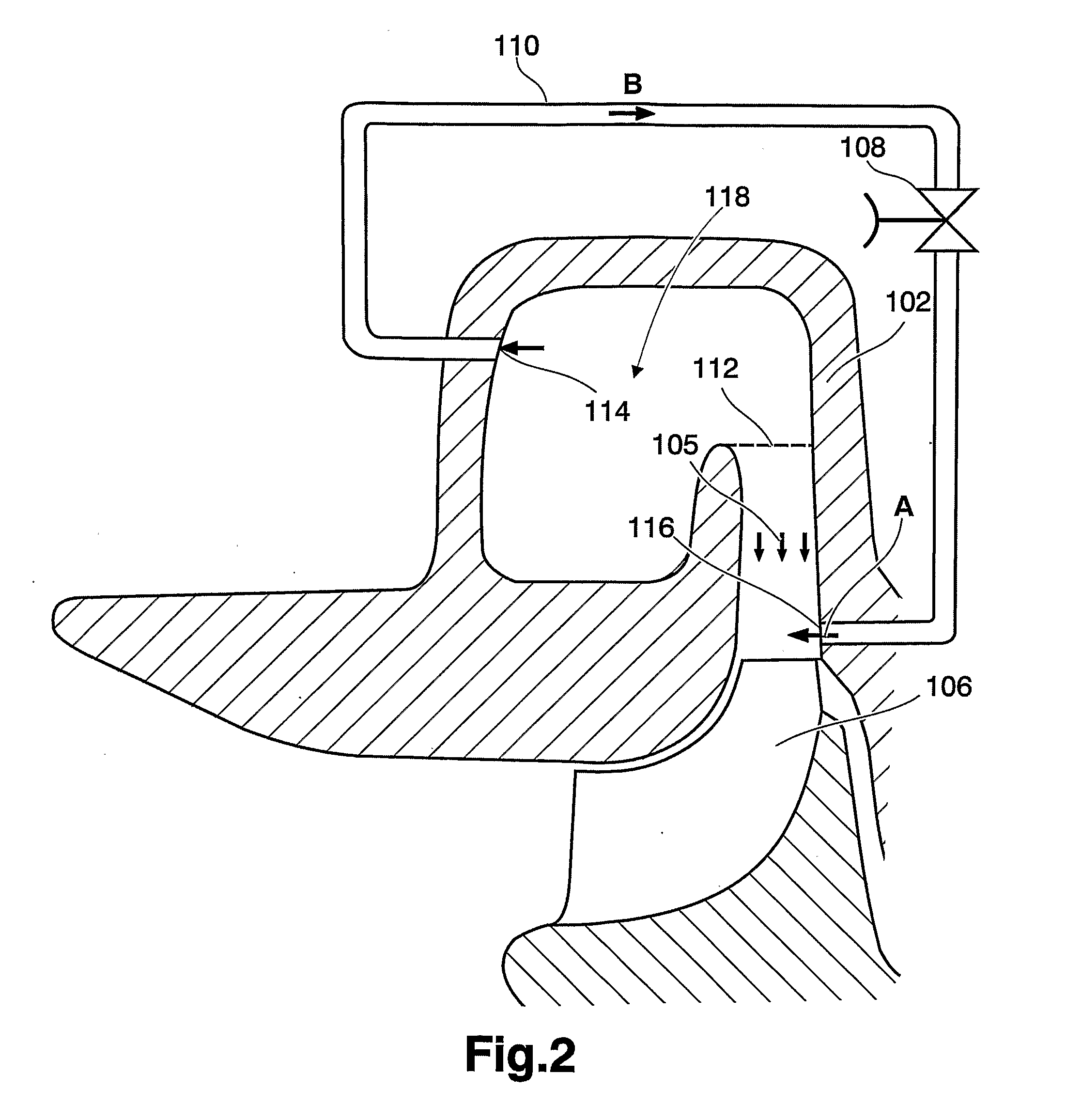 Method and apparatus for controlling turbine efficiency