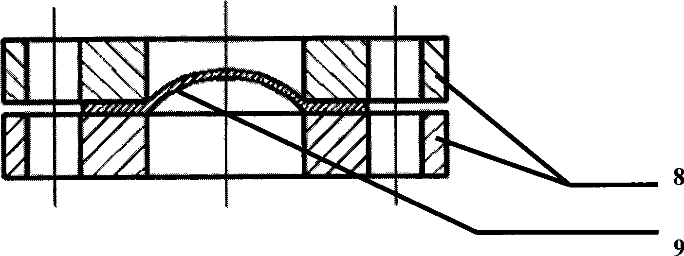 Underwater fixed depth releasing device