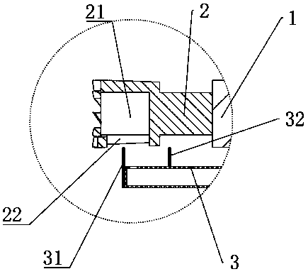 Concrete carbonization depth detection device