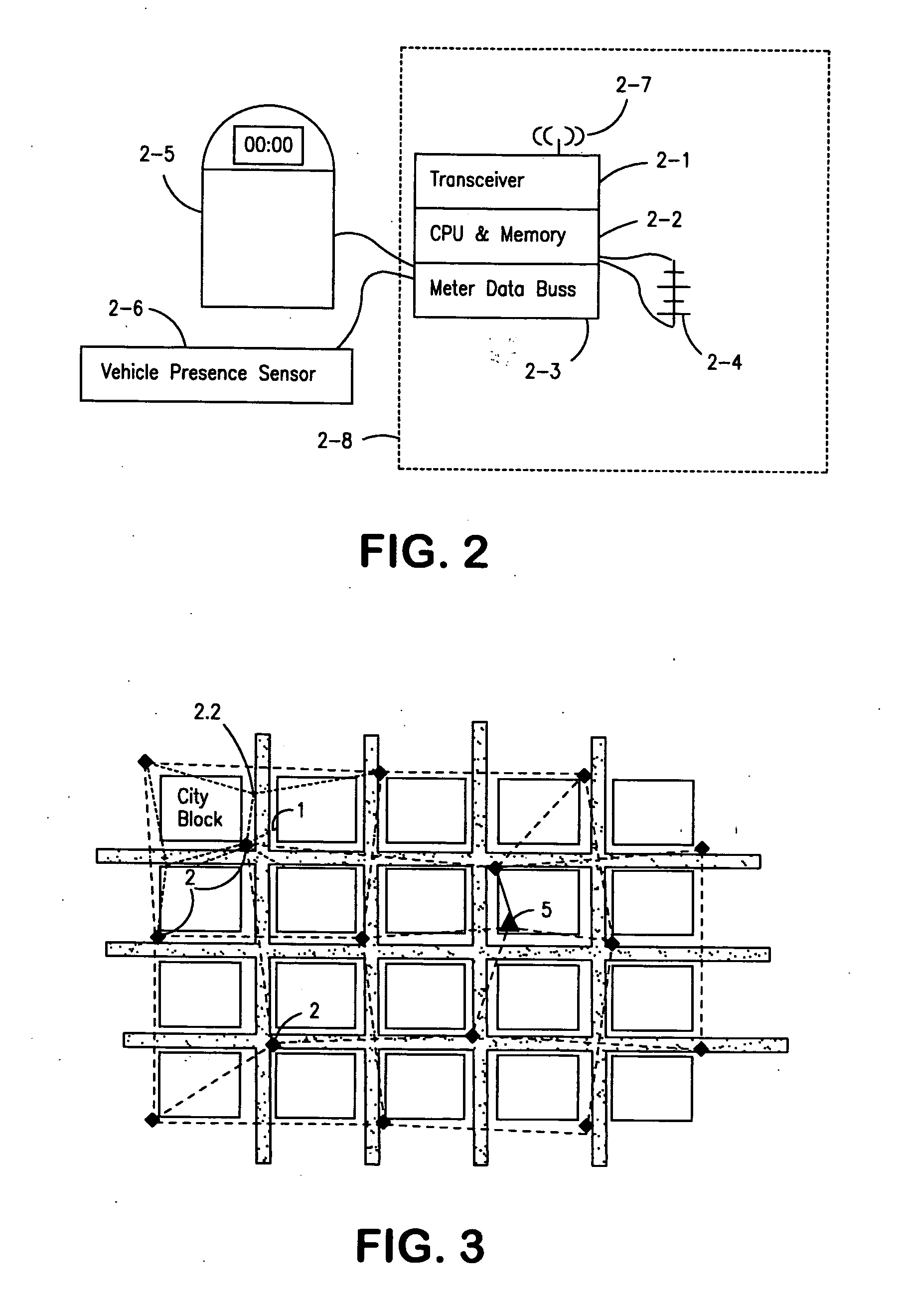 Parking system employing rem techniques