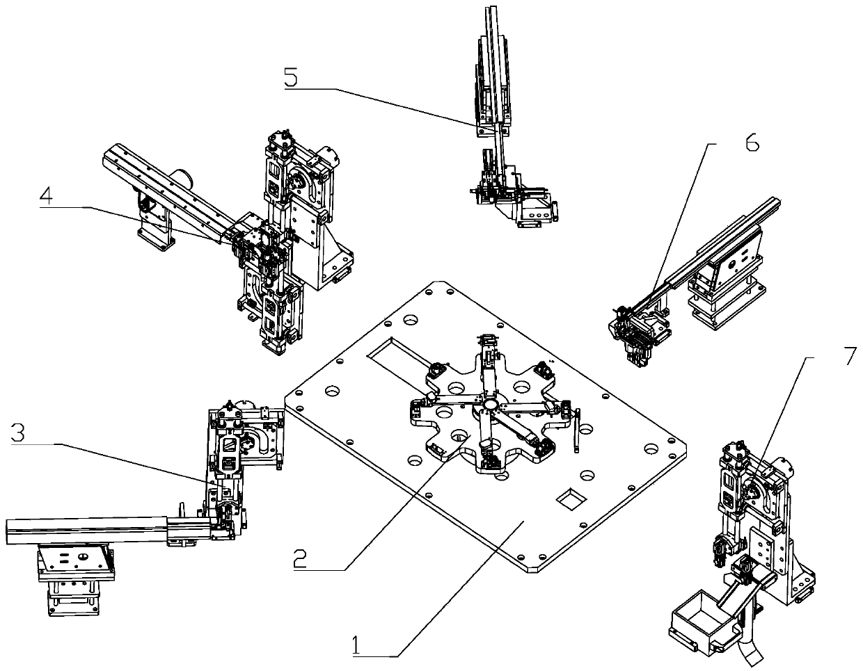 Automatic assembling equipment and assembling method of automobile wire harness connector