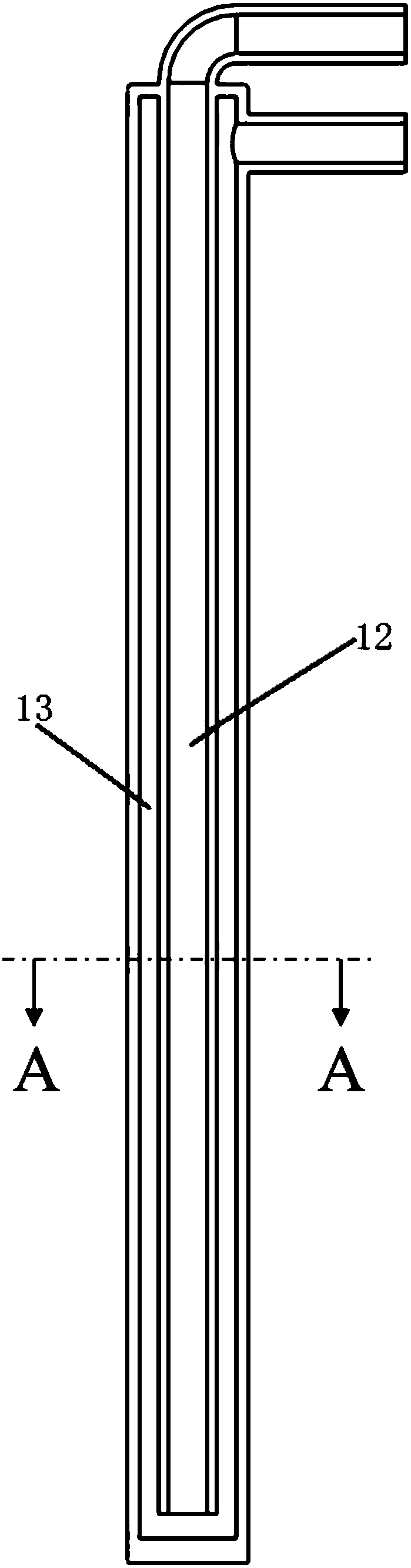 Electroslag remelting device and method for refining metal scraps