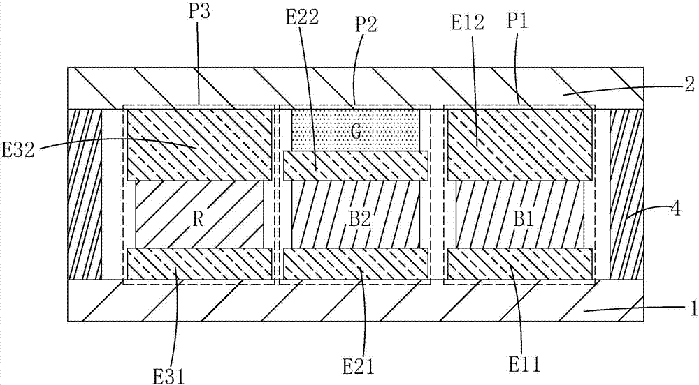 Micro LED color display device