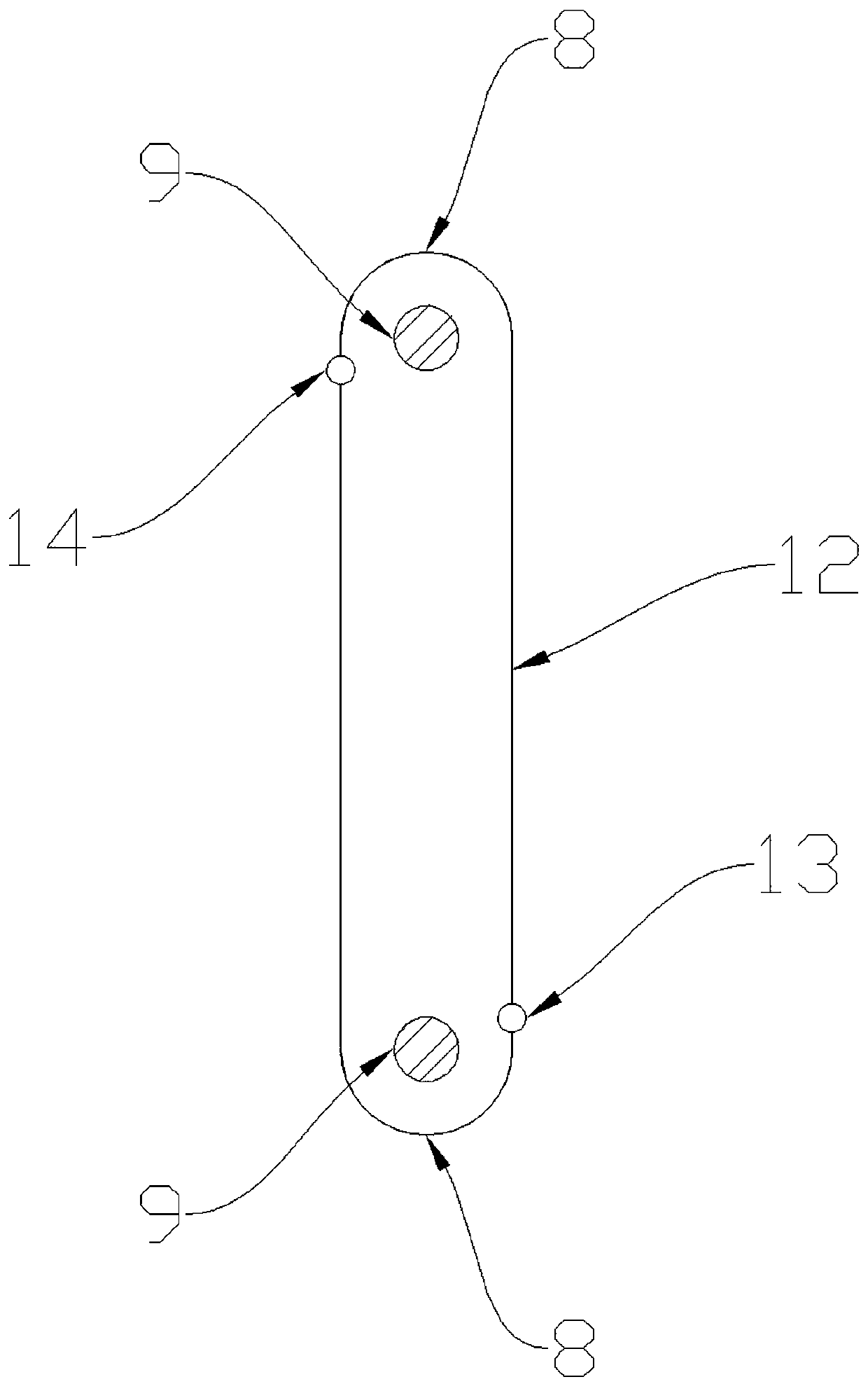 Rollover formwork for climbing formwork device