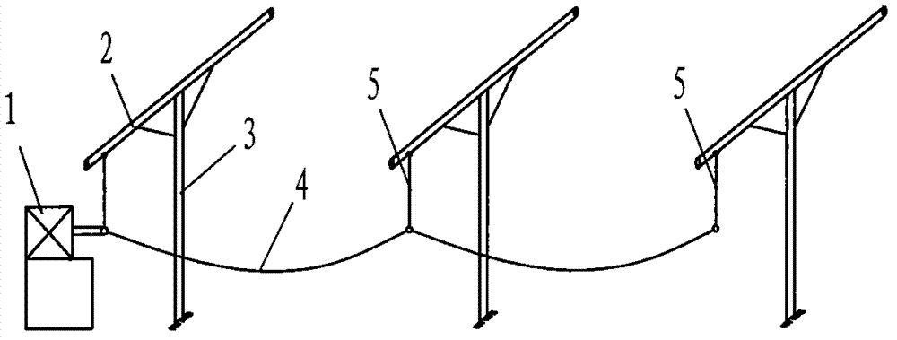 An overhead conductor galloping test device and test method based on gear end displacement excitation