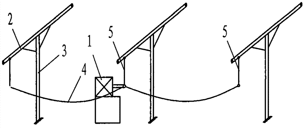 An overhead conductor galloping test device and test method based on gear end displacement excitation