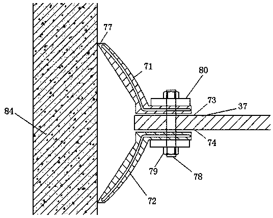 Pneumatic shield gate dam