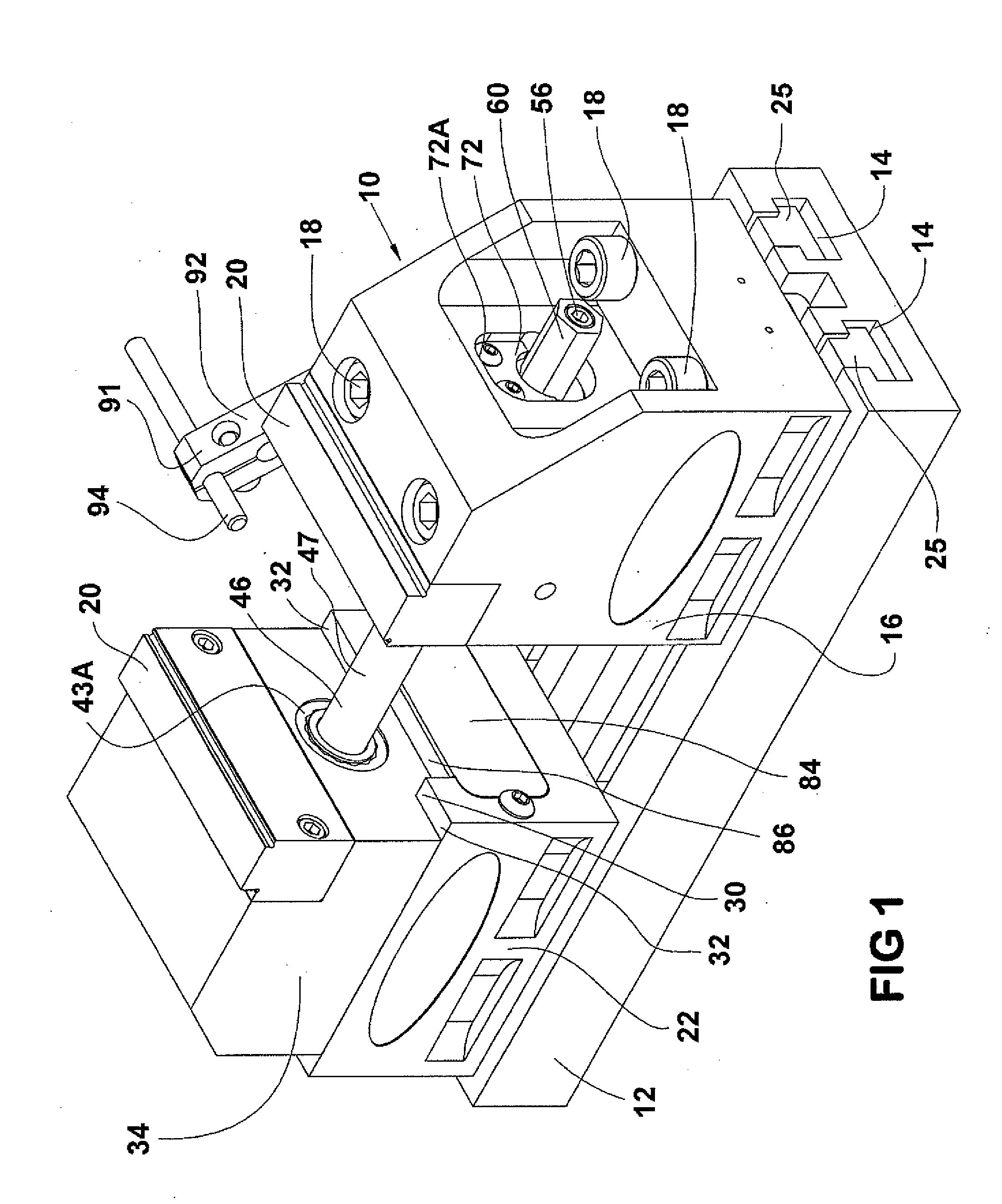 Five axis machine vise