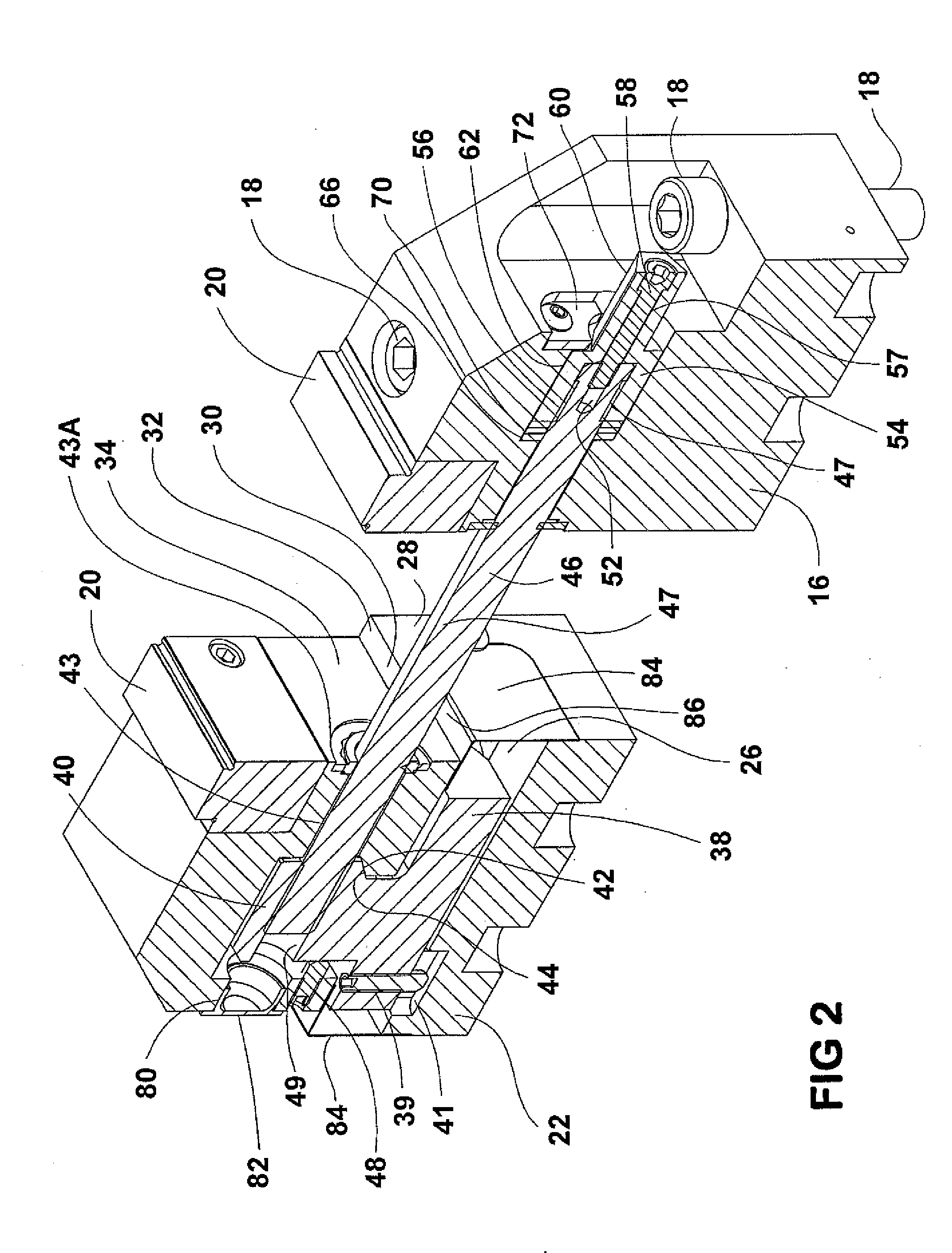 Five axis machine vise