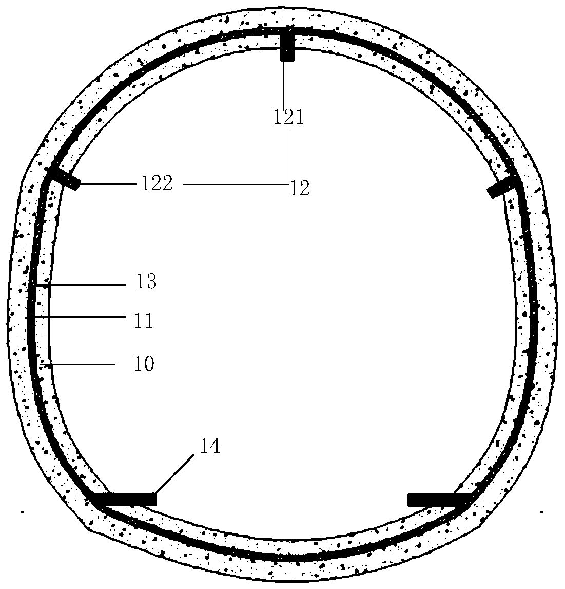 Waterproof construction method for engineering joint of tunnel