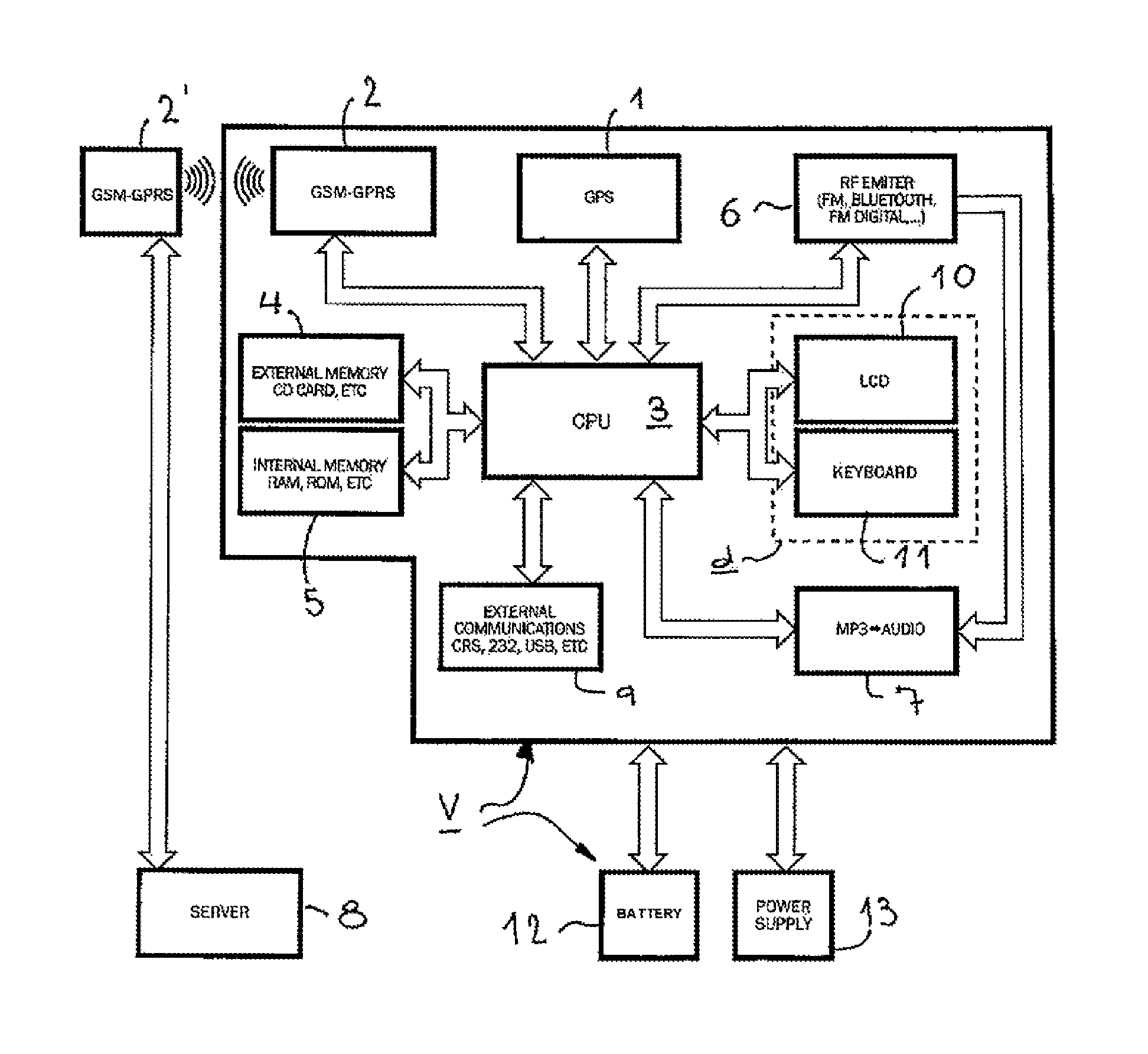 System for broadcasting local information