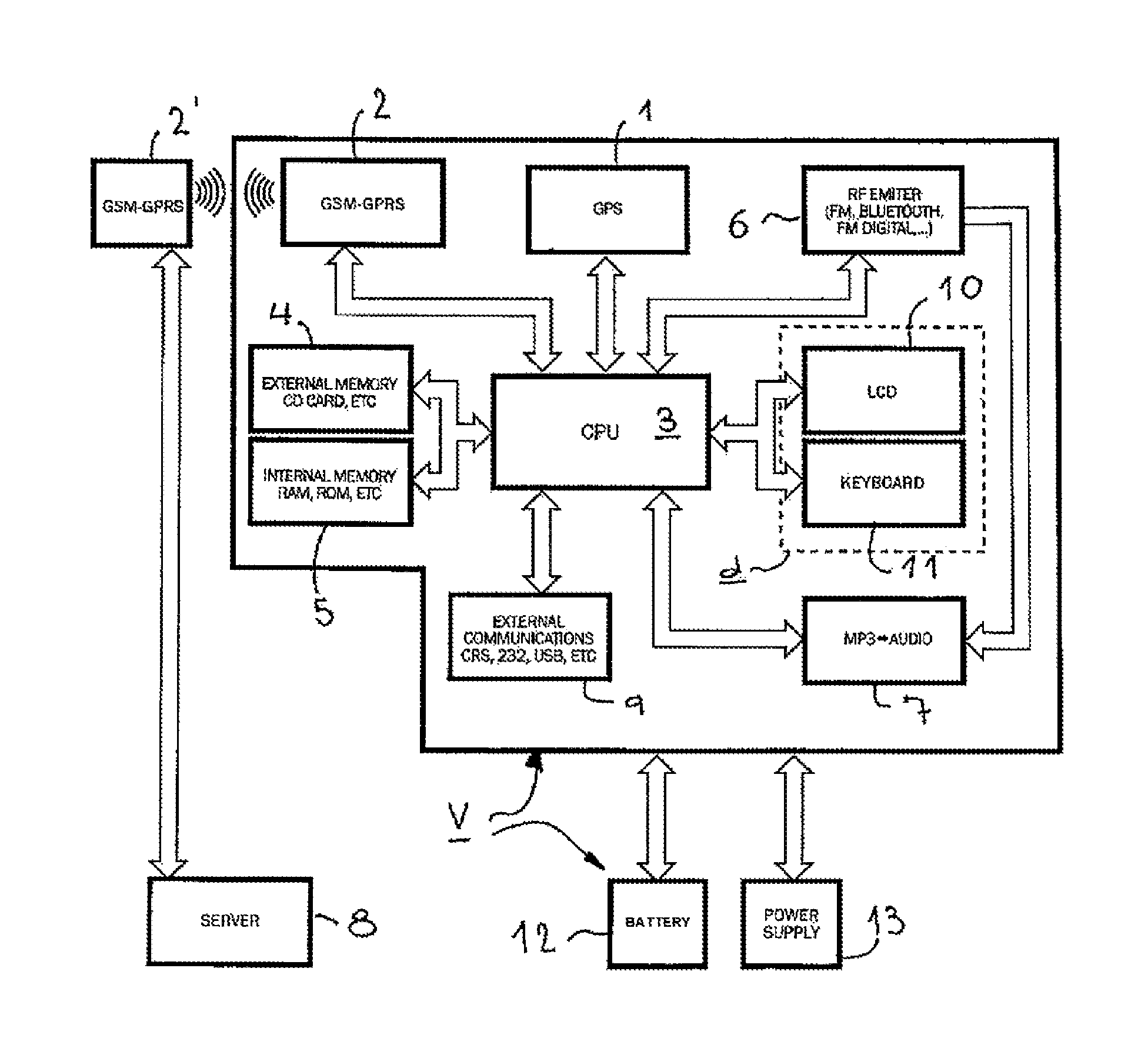 System for broadcasting local information