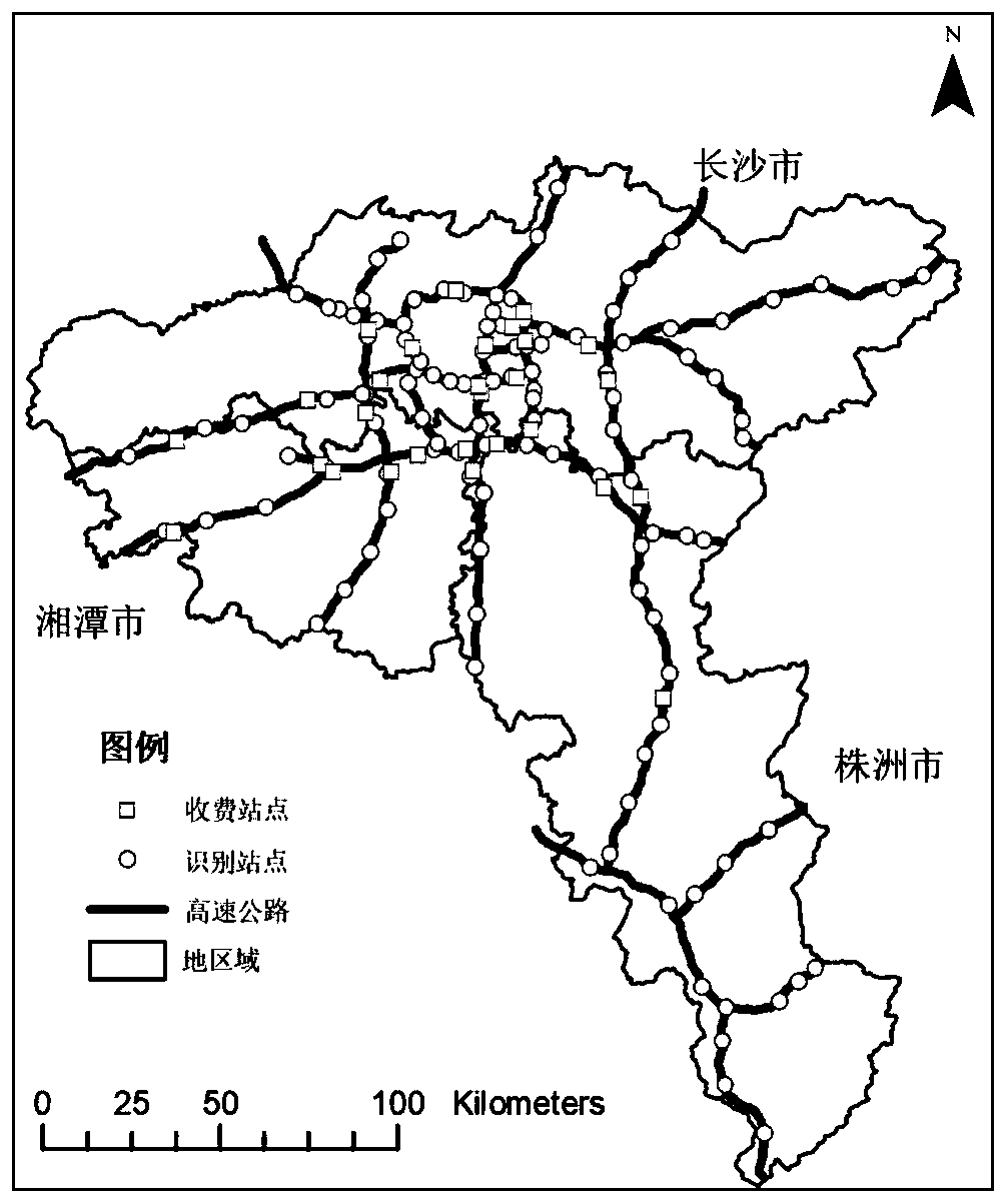 Detection method for congested section on expressway based on multi-source traffic data fusion