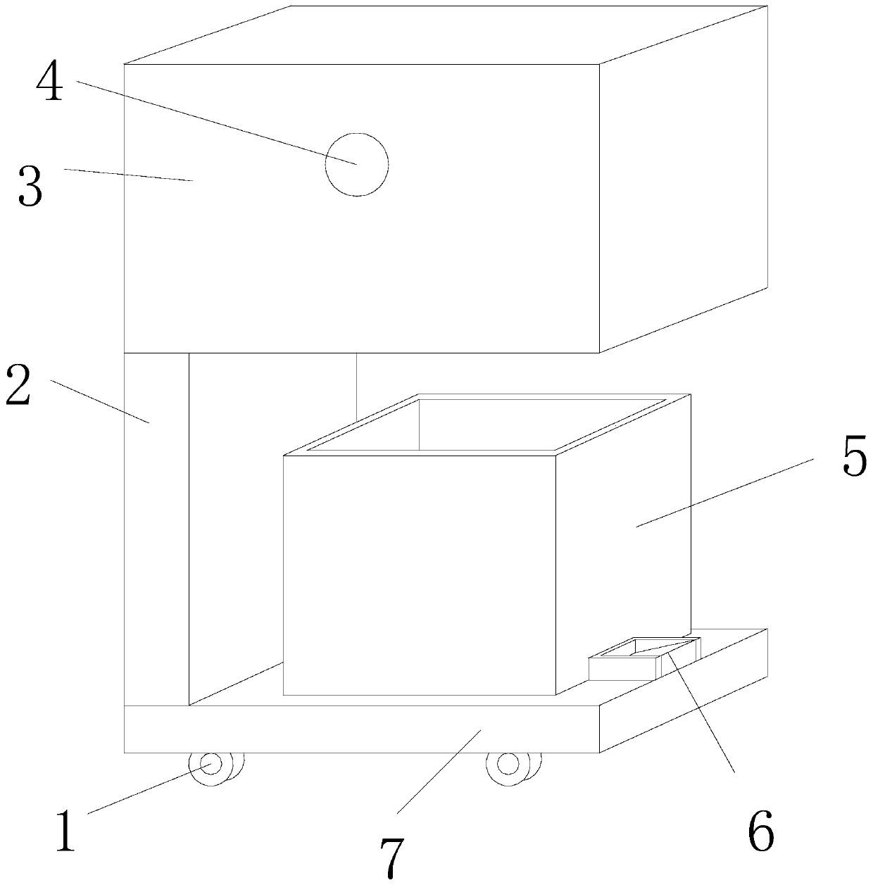 A kind of electric wire stripping device for electric construction