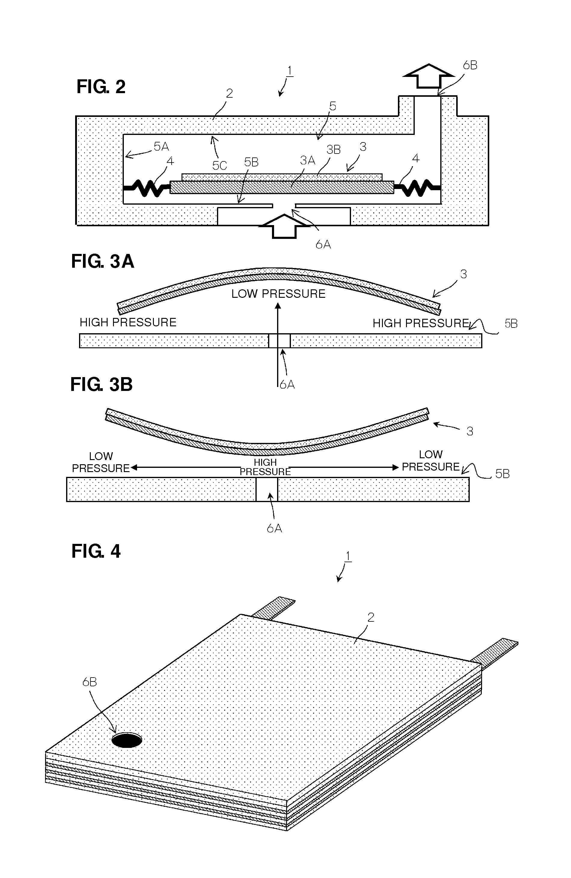 Actuator support structure and pump device