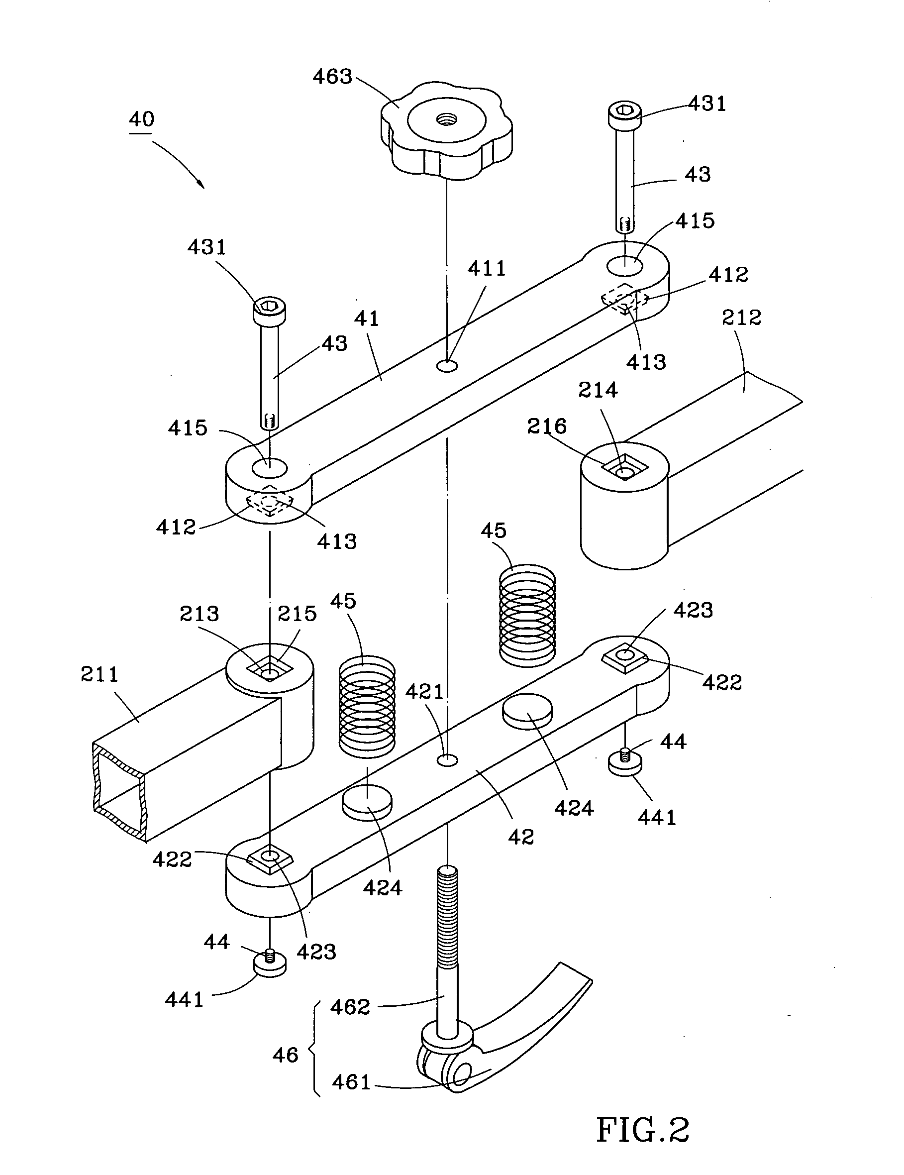 Foldable bicycle frame