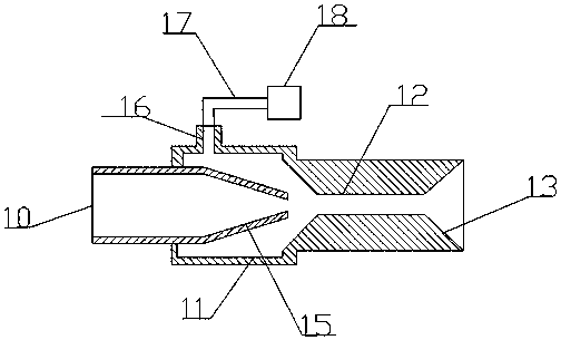 Rice washing wastewater treatment device