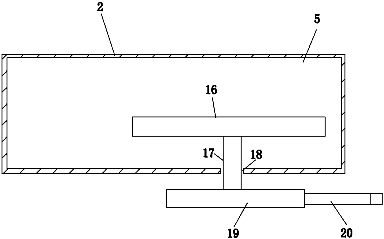 Agricultural hand-cranked peanut shelling machine