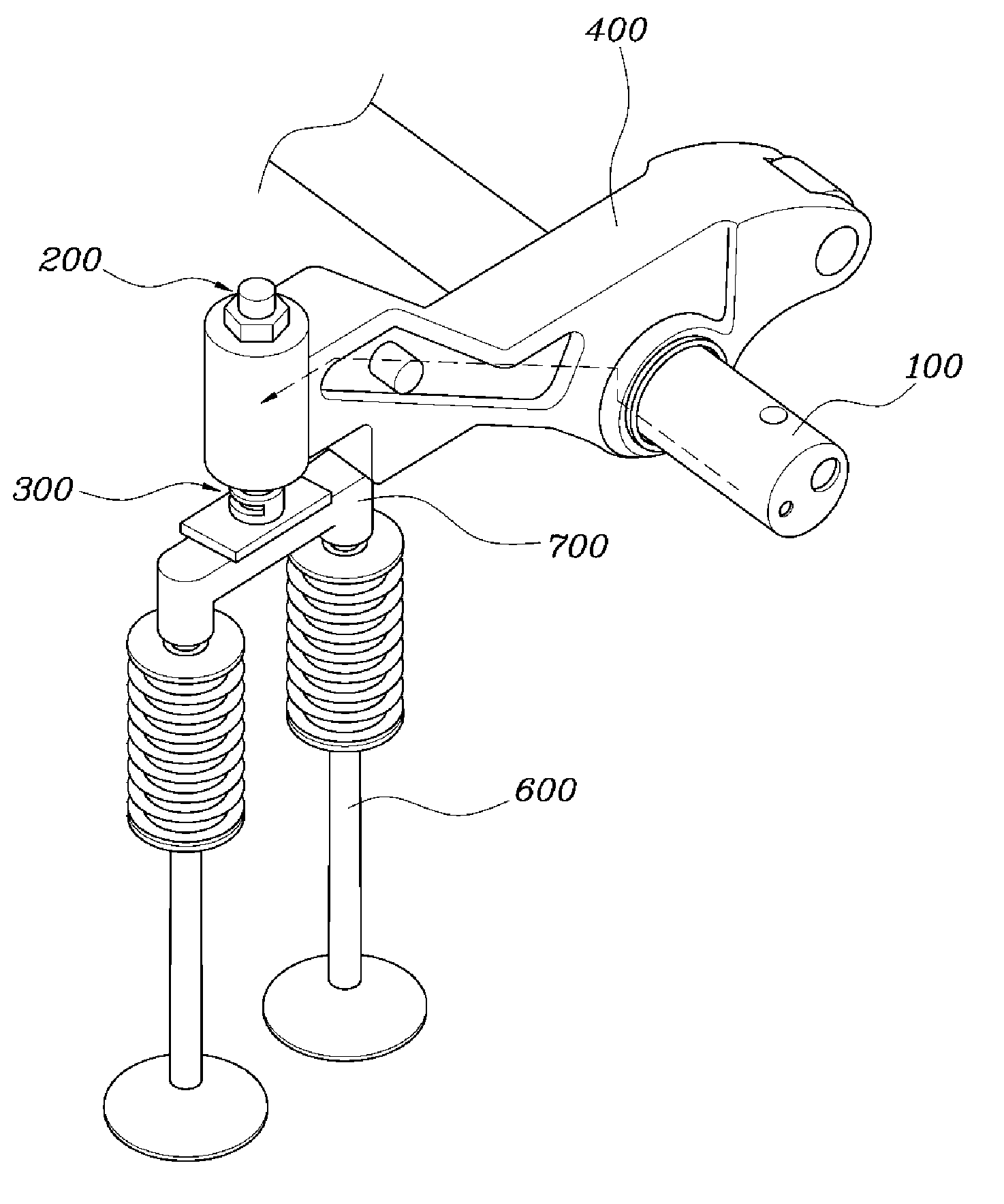 Valve lash adjuster for vehicles