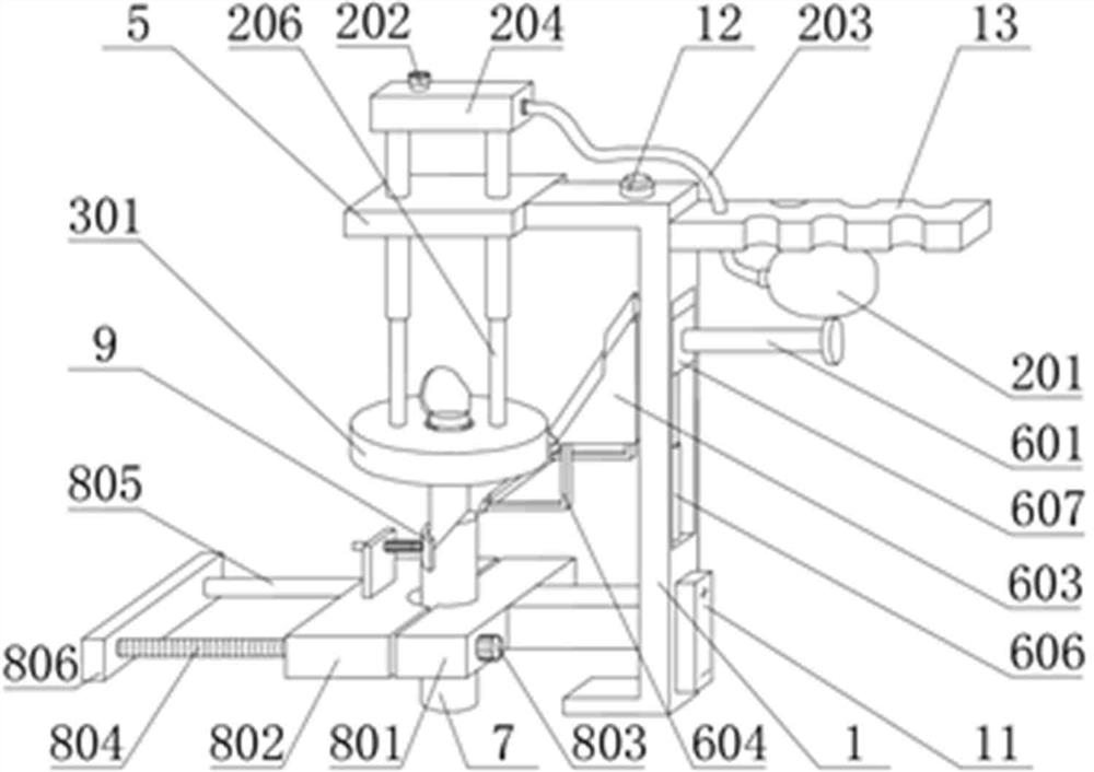 High-survival-rate automatic grafting device for watermelon growth and use method thereof