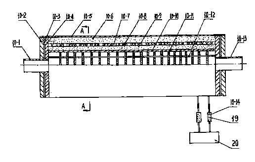 Electromagnetic heating type solar heating system