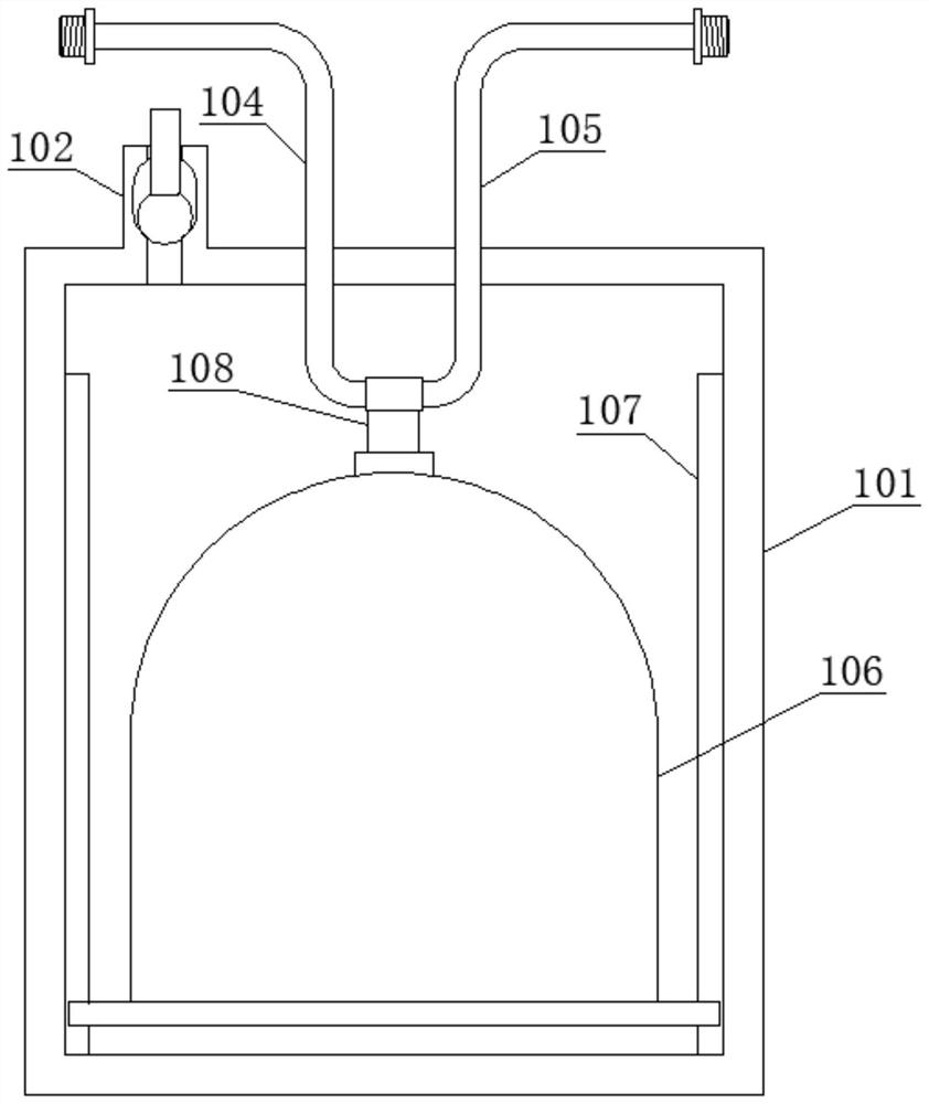 A method for collecting and storing hydrogen for a hydrogen absorbing machine