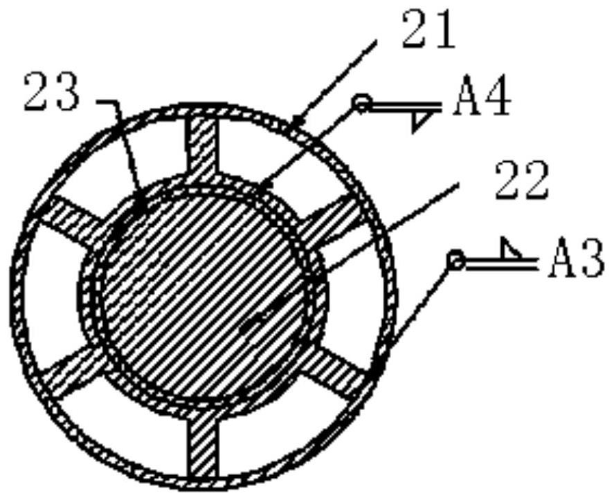 Preparation method of flue gas bipolar heat exchanger for radiant tube burner