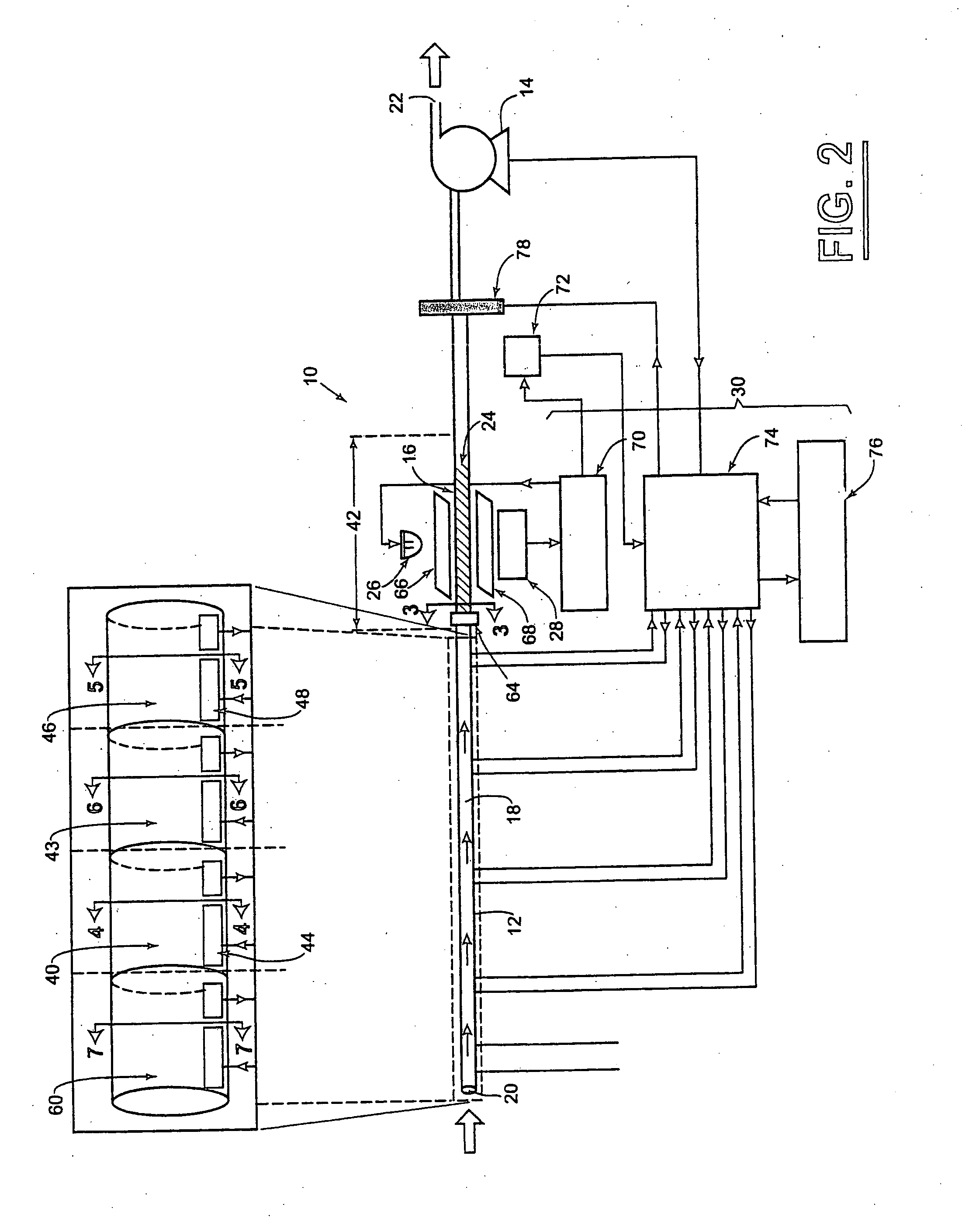 Vapor sensing instrument for ultra trace chemical detection