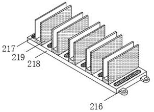 A paint dipping device for built-in motor coils of household appliances