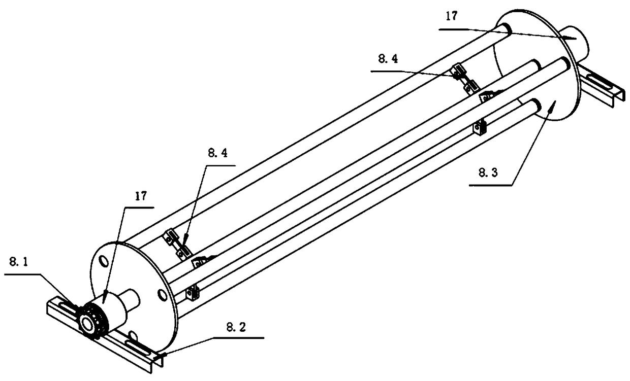 Electric mulching film removing machine and method