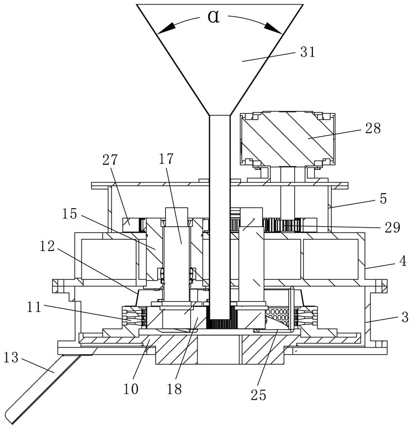 Suspended sludge granulator