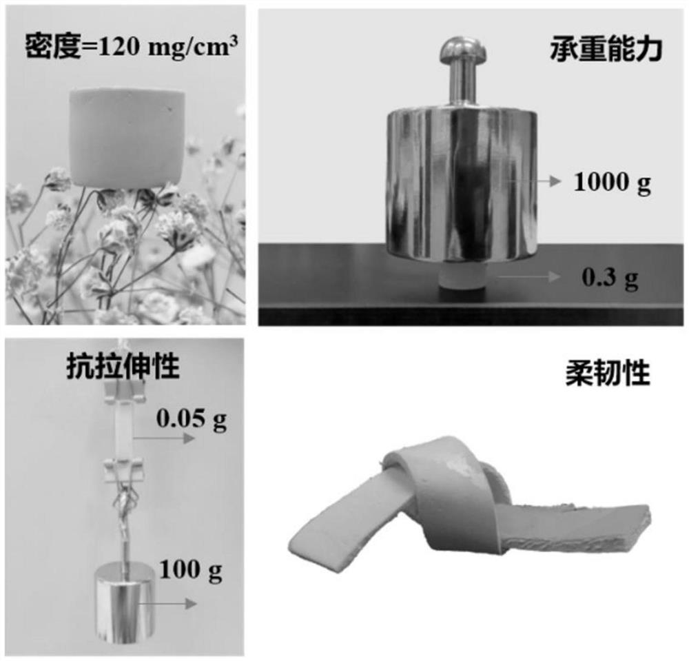 Recyclable multifunctional dynamic covalent polymer aerogel materials and their preparation methods and applications