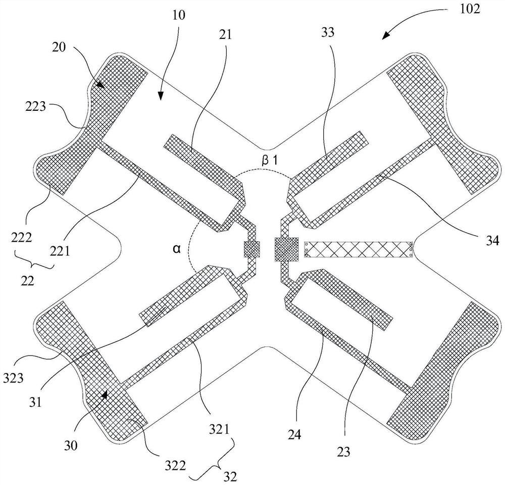 Dual-polarized antenna assembly and one-hand-held control terminal