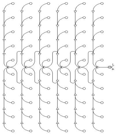 Controllable blasting network