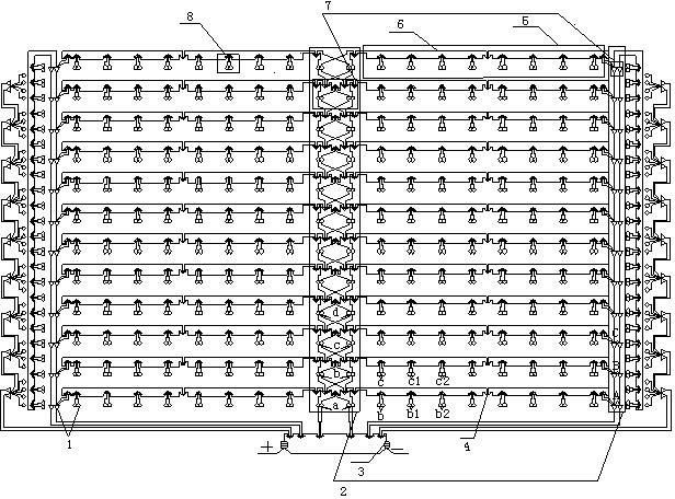 Controllable blasting network