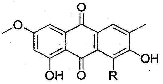 A kind of anthraquinone dimer derivative and its preparation method and application