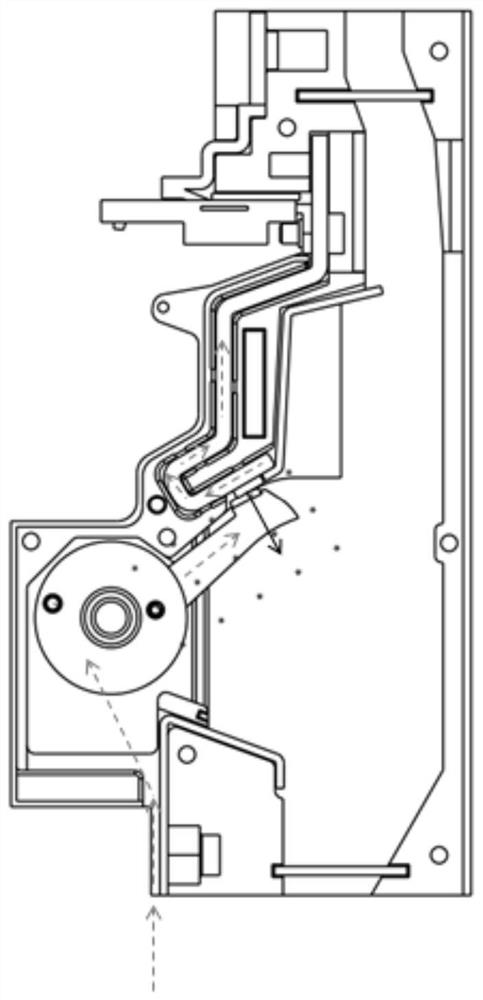 Conductive loop system with excellent magnetic blow-out effect