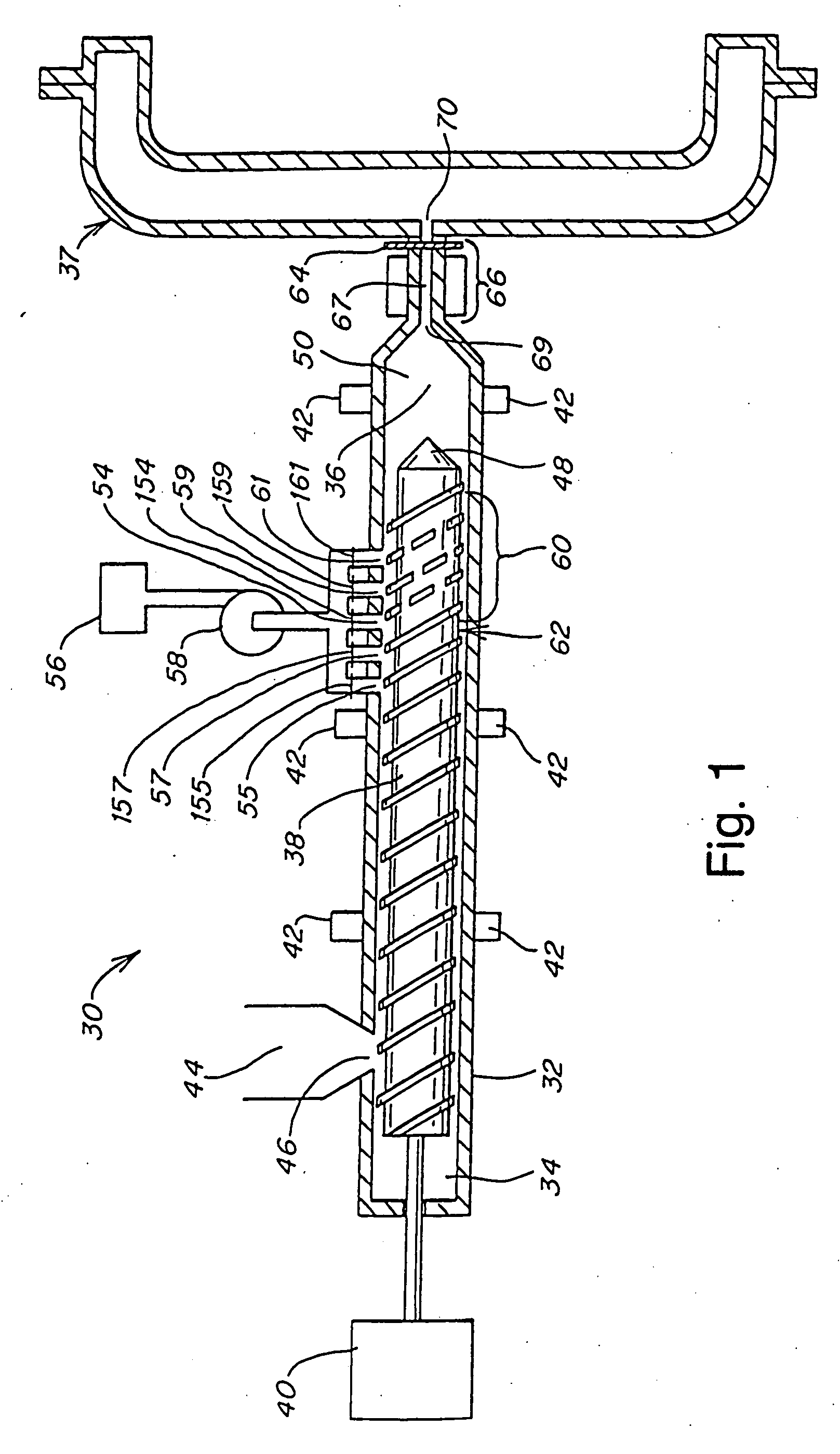 Injection molding of polymeric material