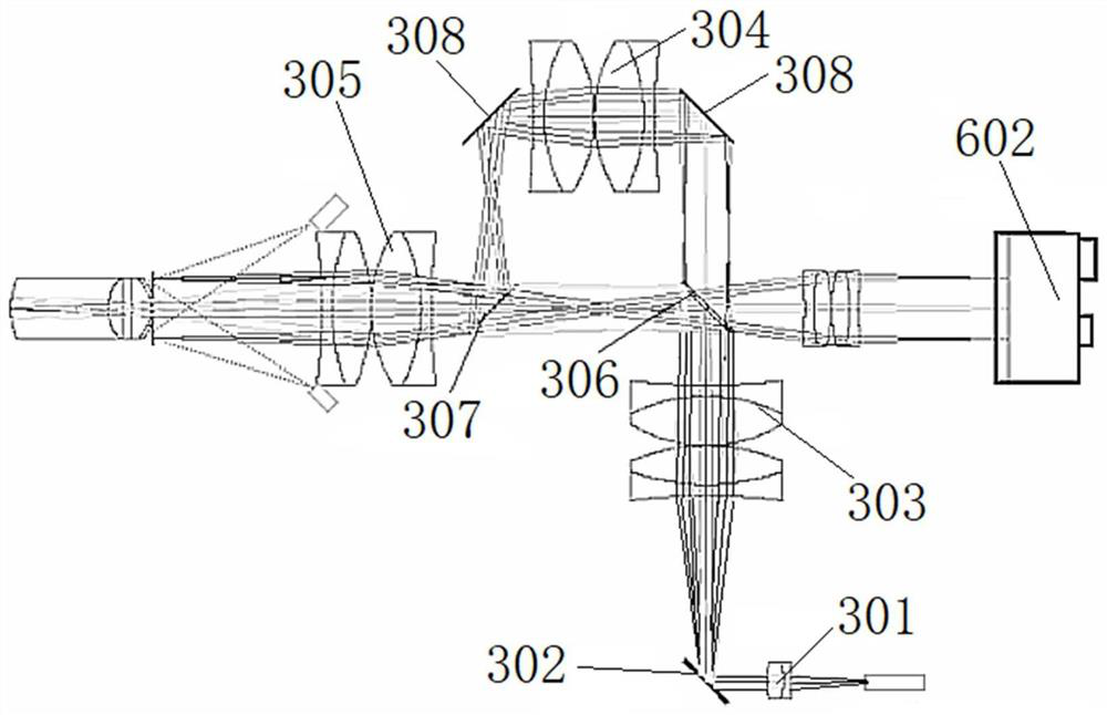 Spatial self-positioning ophthalmic optical coherence tomography system