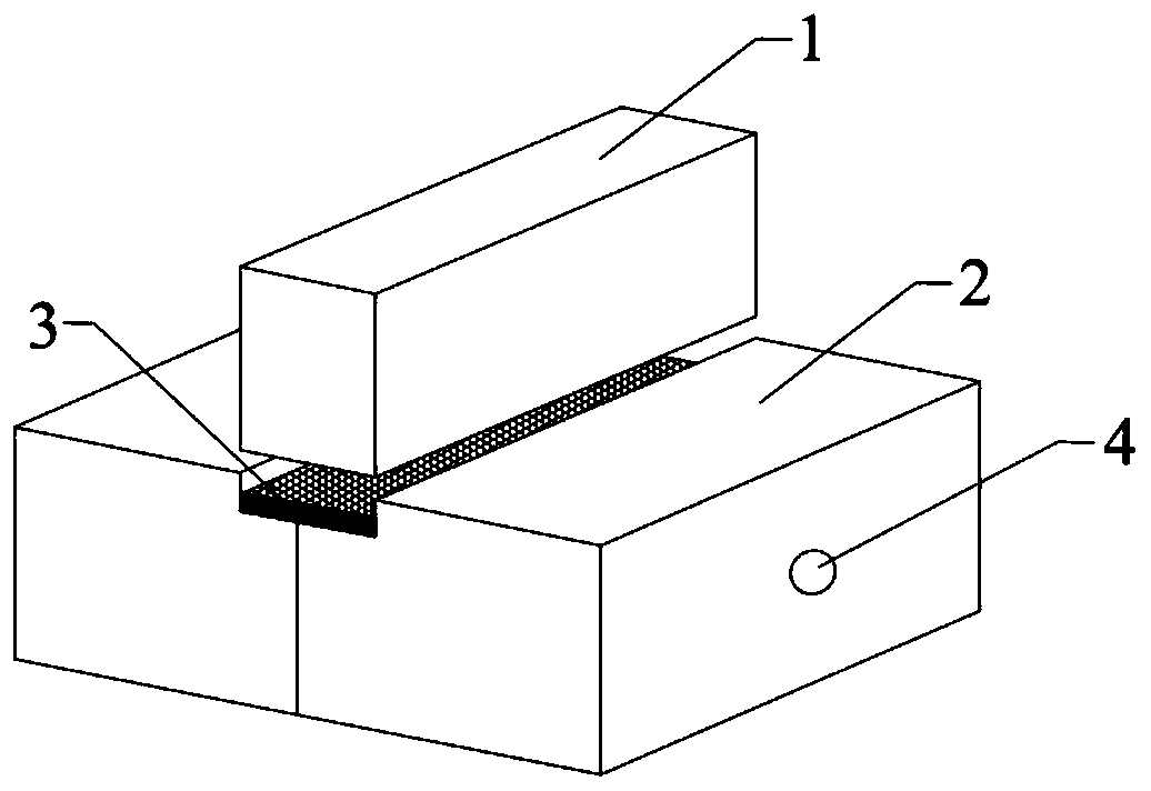 Forming mold and preparation technology for laminated solid propellant